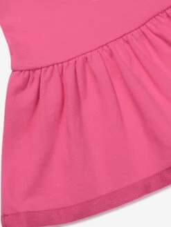 Girls Polo Dress In Pink -Monna Clothing Shop MONS3194 546 4
