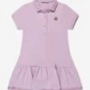 Girls Polo Dress In Lilac 2 Girls Polo Dress In Lilac -Monna Clothing Shop MONS3195 61A 1