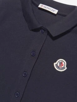 Girls Polo Dress In Navy -Monna Clothing Shop MONS3196 773 3