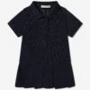 Baby Girls Tennis Bear Dress In Navy 2 Baby Girls Tennis Bear Dress In Navy -Monna Clothing Shop MONS4045 NAVY 1