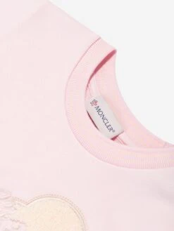 Girls Fit And Flare Logo Dress In Pink 8 Girls Fit And Flare Logo Dress In Pink -Monna Clothing Shop MONS4118 PINK 3