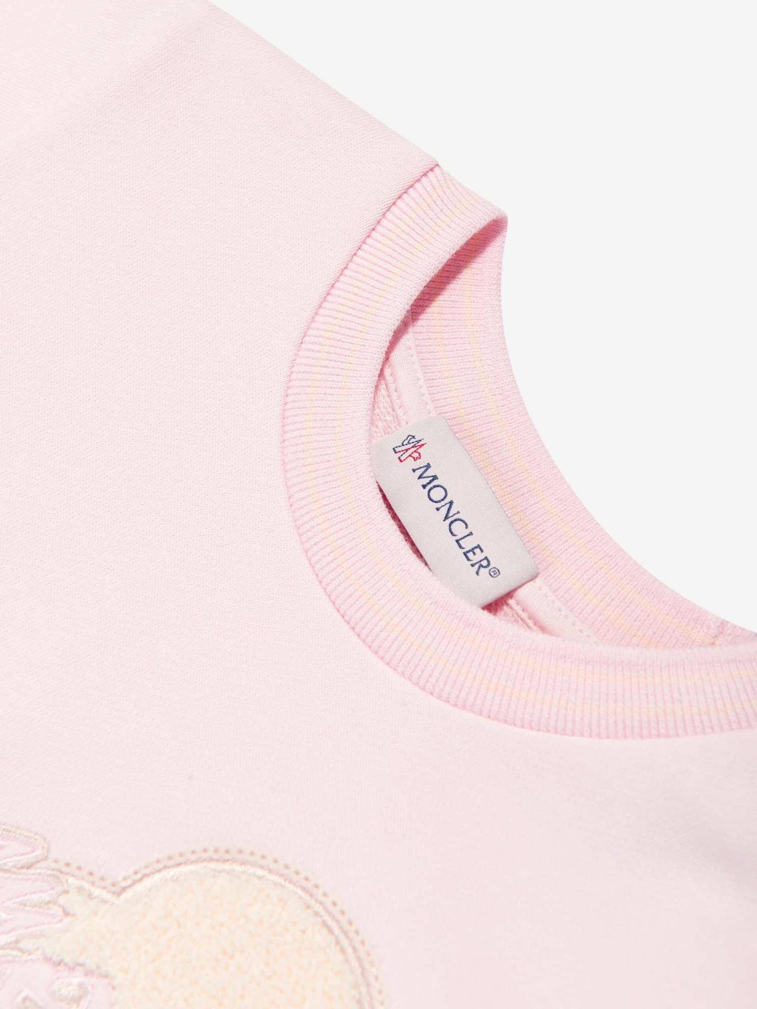 Girls Fit And Flare Logo Dress In Pink 5 Girls Fit And Flare Logo Dress In Pink - Image 3