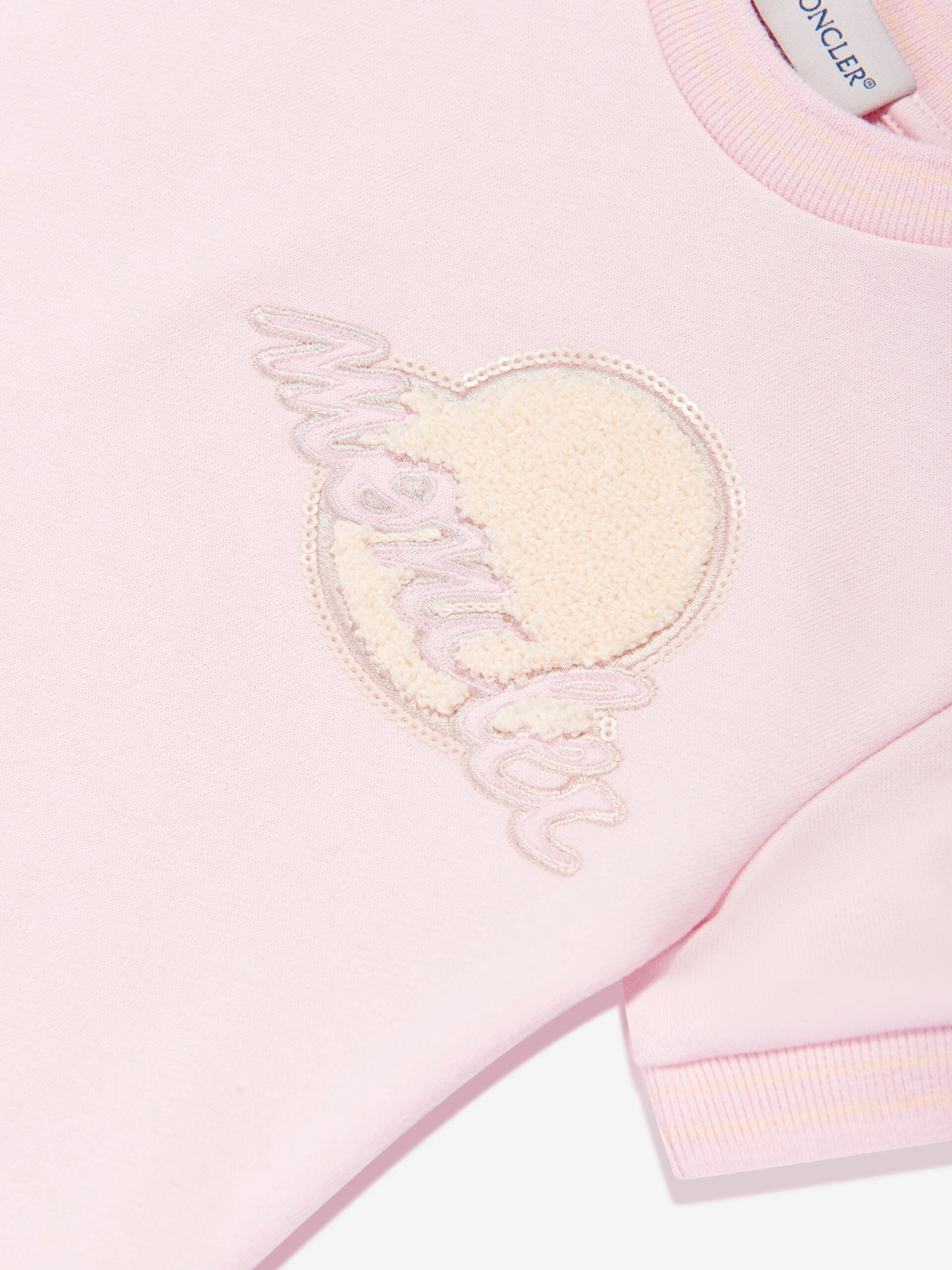 Girls Fit And Flare Logo Dress In Pink 6 Girls Fit And Flare Logo Dress In Pink - Image 4