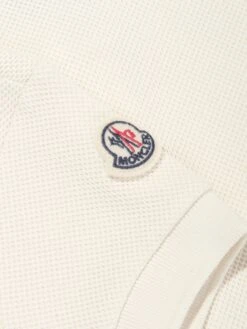 Girls Logo Polo Dress In Ivory -Monna Clothing Shop MONS4119 CREAM 3