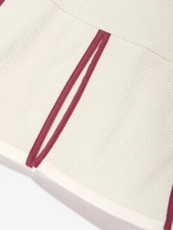 Girls Logo Polo Dress In Ivory -Monna Clothing Shop MONS4119 CREAM 4