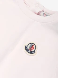 Baby Girls Frilly T-Shirt Dress In Pink 8 Baby Girls Frilly T-Shirt Dress In Pink -Monna Clothing Shop MONS4152 LIGHT PINK 3