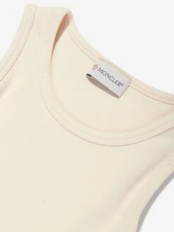 Girls Sleeveless Dress In Ivory -Monna Clothing Shop MONS4238 CREAM 4