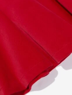 Girls Teddy Bear Dress In Red -Monna Clothing Shop MOSA3042 50109 4