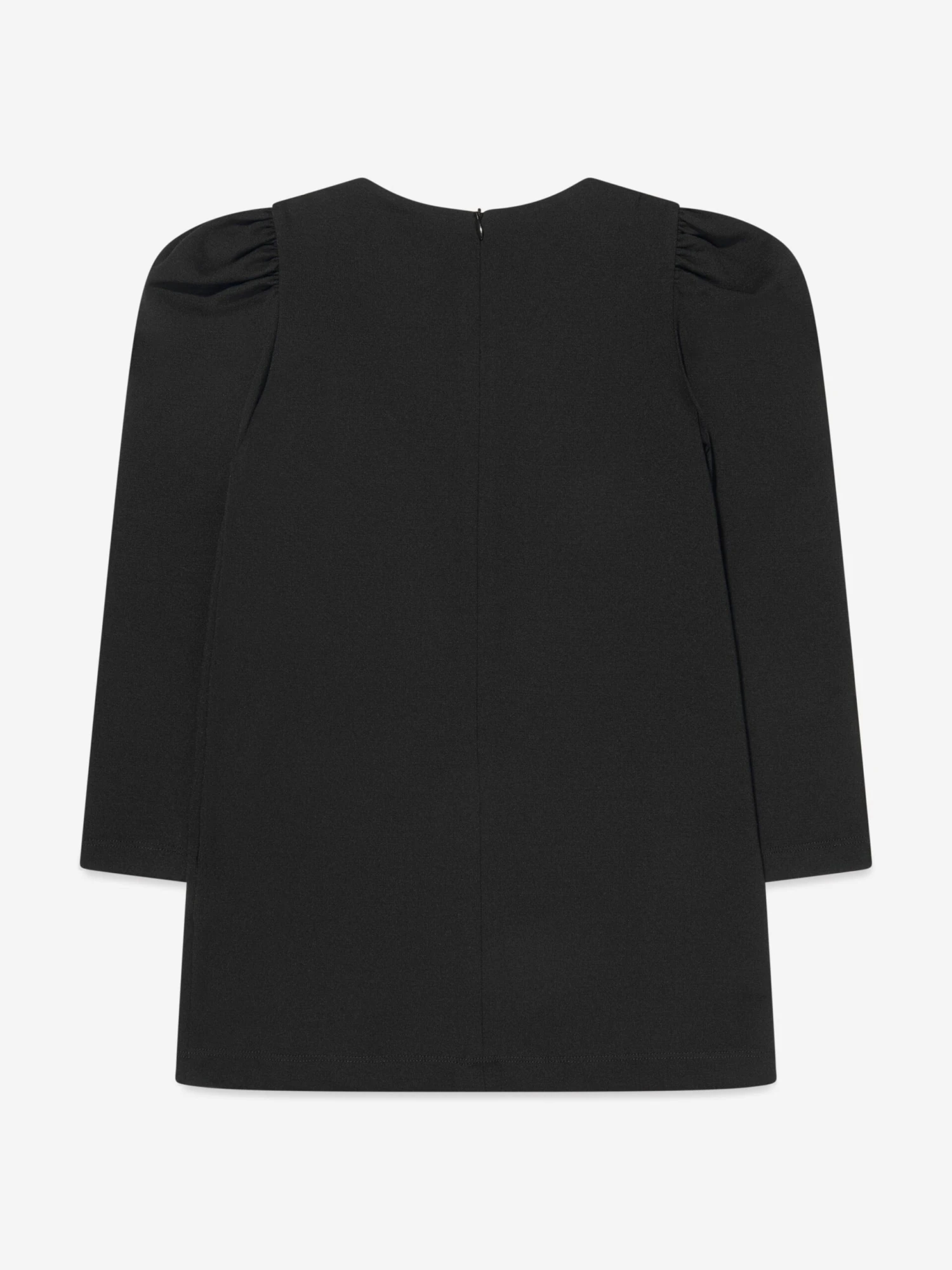 Girls Hearts Logo Dress In Black 4 Girls Hearts Logo Dress In Black - Image 2