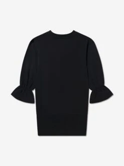 Girls Teddy Bear Logo Dress -Monna Clothing Shop MOSCHINO C46946 2