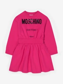 Girls Couture Logo Sweater Dress
