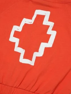 Girls Cotton Jersey Logo Dress -Monna Clothing Shop MRBS2018 12501 4