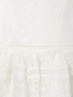 Girls Sadie Embroidered Maxi Dress In Ivory -Monna Clothing Shop MRLS4008 IVORY 4