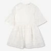 Girls Sadie Embroidered Maxi Dress In Ivory -Monna Clothing Shop MRLS4008 IVORY 1
