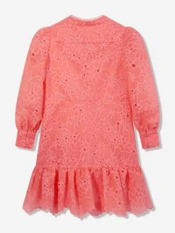 Girls Harper Occasion Dress In Pink -Monna Clothing Shop MRLS4012 PINK 2