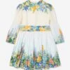 Girls Serenity Floral Dress In Multicolour