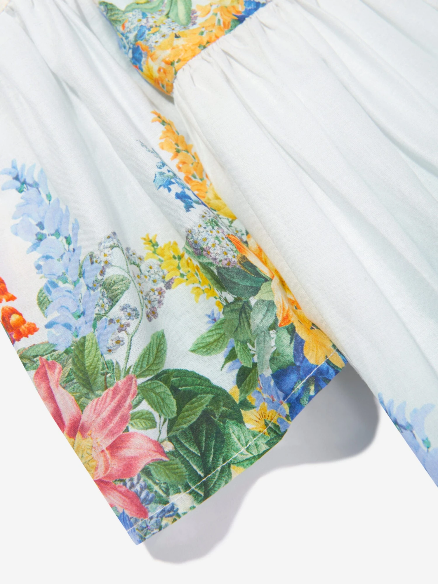 Girls Serenity Floral Dress In Multicolour 6 Girls Serenity Floral Dress In Multicolour - Image 4