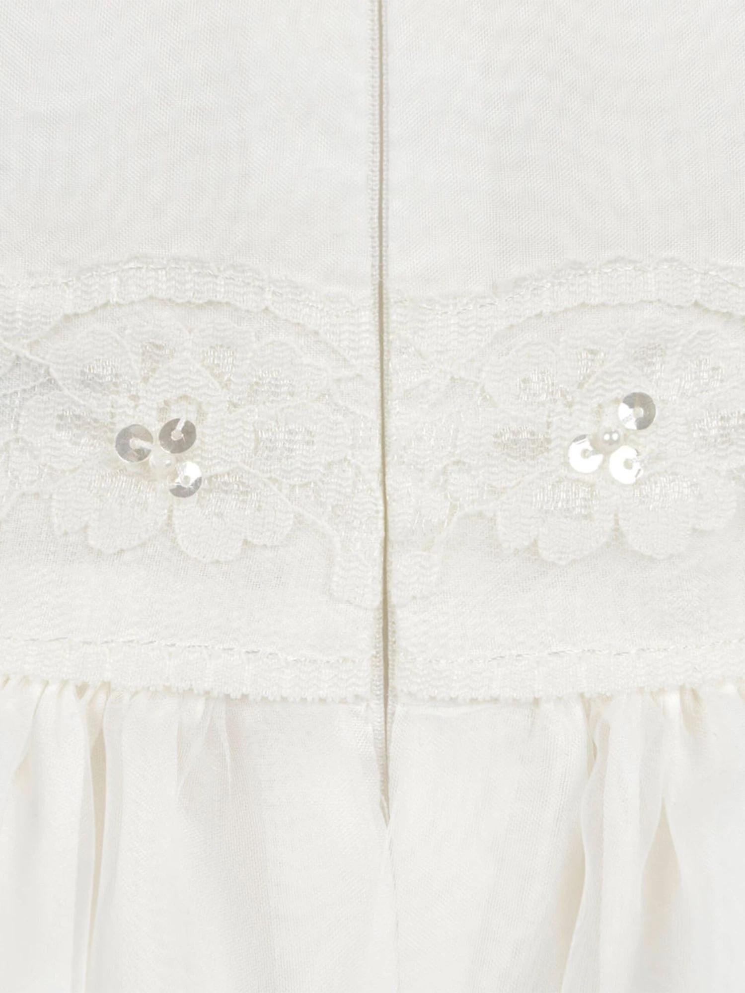 Girls Dress - Organza & Lace Trim Ceremonial Dress 6 Girls Dress - Organza & Lace Trim Ceremonial Dress - Image 4