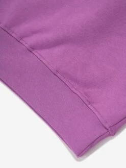 MSGM Girls Logo Sweater Dress In Purple -Monna Clothing Shop MSGA3009 071 4