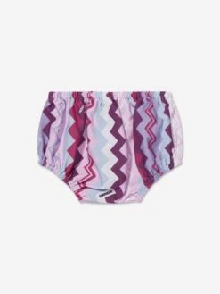 Missoni Baby Girls Zigzag Dress In Pink -Monna Clothing Shop MSNA3010 579MC 4