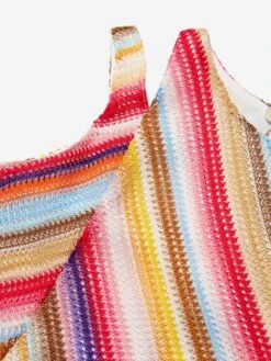 Missoni Girls Woven Dress In Multicolour -Monna Clothing Shop MSNS4004 COLOURFUL 3