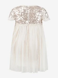 Needle & Thread Girls Mila Gloss Bodice Dress In Cream 10 Needle & Thread Girls Mila Gloss Bodice Dress In Cream -Monna Clothing Shop NEEA3008 CREAM 2