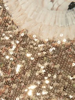 Needle & Thread Girls Matilda Dress In Gold -Monna Clothing Shop NEEA4001 GOLD 3