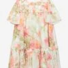 Needle & Thread Girls Peony Promise Chiffon Dress In Multicolour -Monna Clothing Shop NEEA4005 MOONSHINE 1