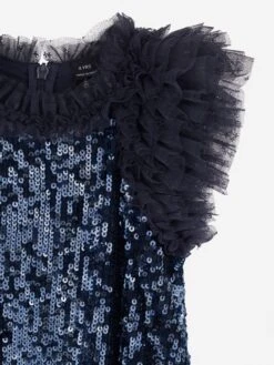 Needle & Thread Girls Stephanie Dress In Navy -Monna Clothing Shop NEES4004 NAVY 4