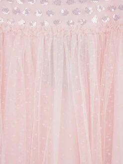 Needle & Thread Girls Thea Bodice Dress In Pink -Monna Clothing Shop NEES4006 PEONY PINK 4