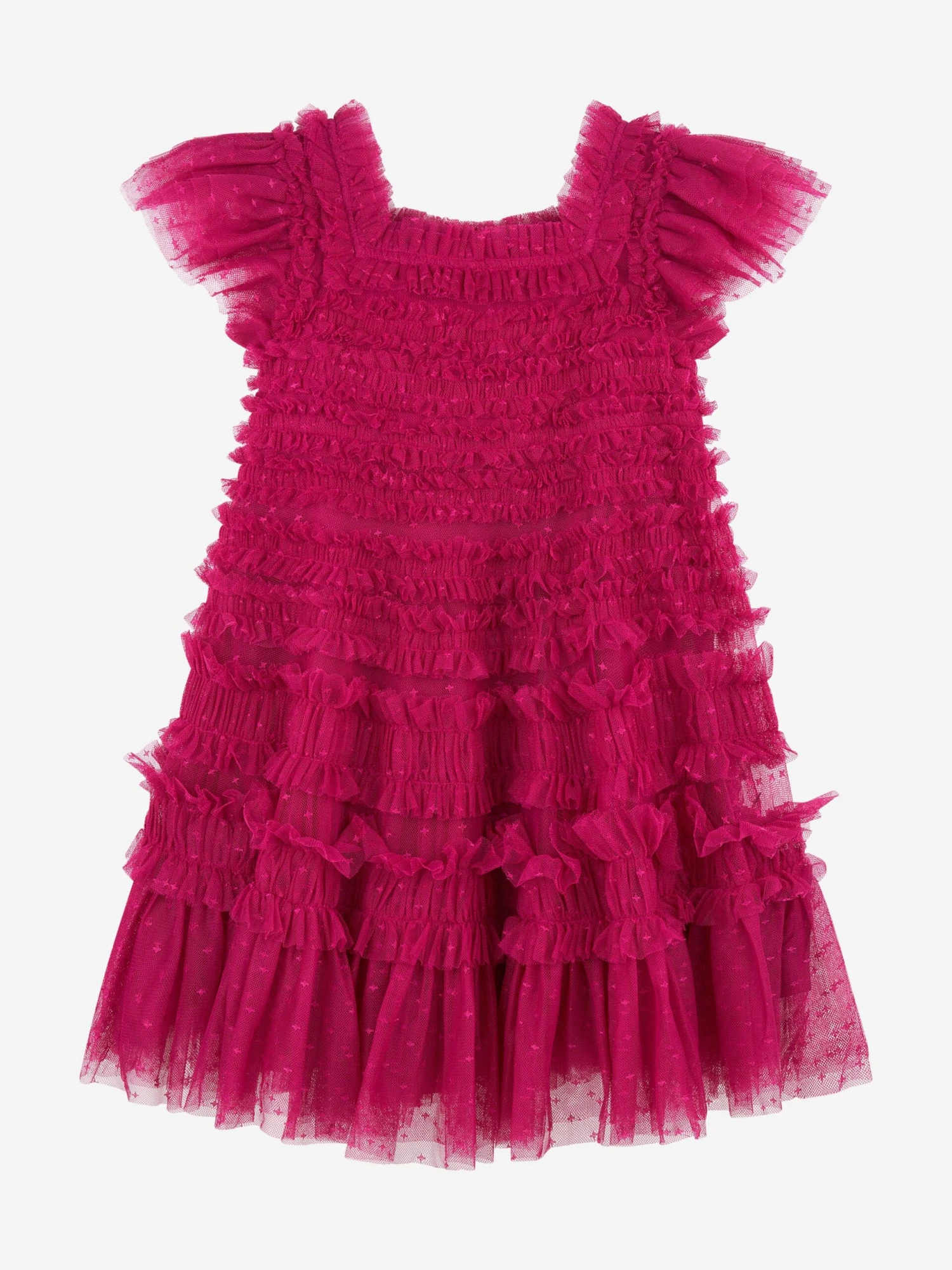 Needle & Thread Girls Lisette Dress In Pink 3 Needle & Thread Girls Lisette Dress In Pink