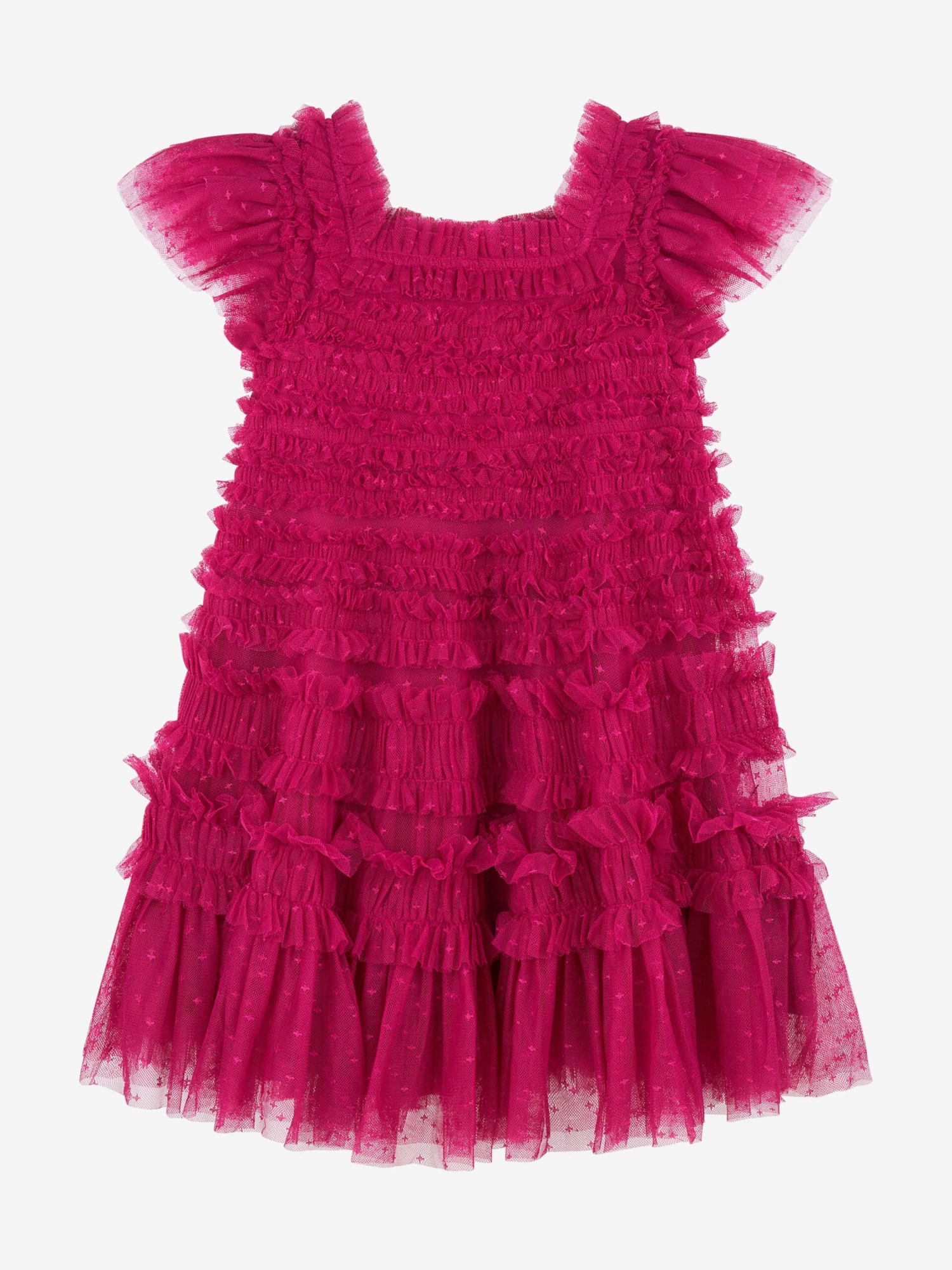 Needle & Thread Girls Lisette Dress In Pink 5 Needle & Thread Girls Lisette Dress In Pink - Image 3