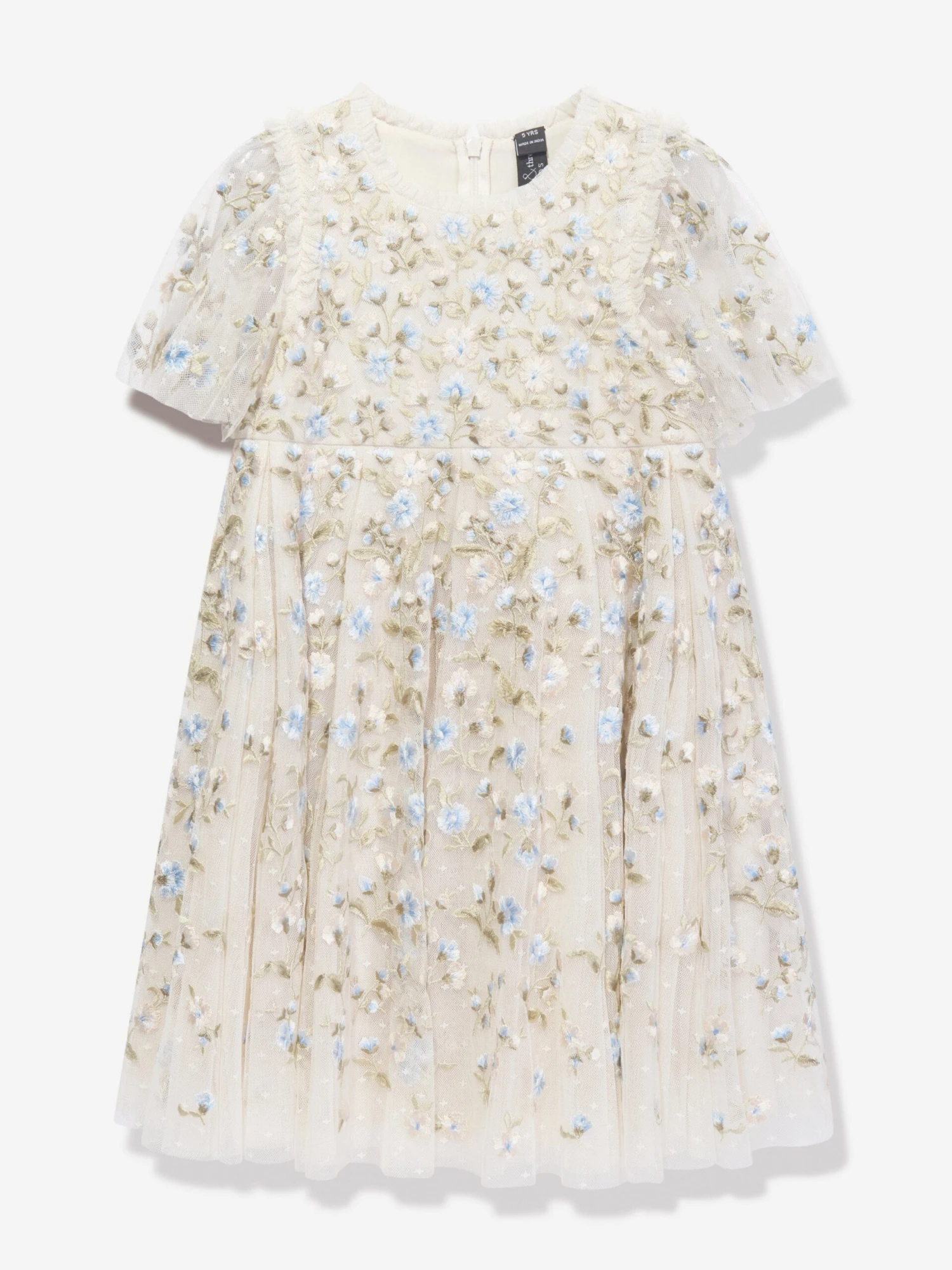 Needle & Thread Girls Posy Piroquette Prom Dress In Ivory 3 Needle & Thread Girls Posy Piroquette Prom Dress In Ivory