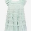 Needle & Thread Girls Lisette Dress In Green 1 Needle & Thread Girls Lisette Dress In Green -Monna Clothing Shop NEES4029 MENTHOL GREEN 1
