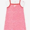 Nike Girls Floral Dress And T-Shirt Set In Pink