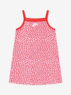 Nike Girls Floral Dress And T-Shirt Set In Pink -Monna Clothing Shop NIKS4059 PINK 3
