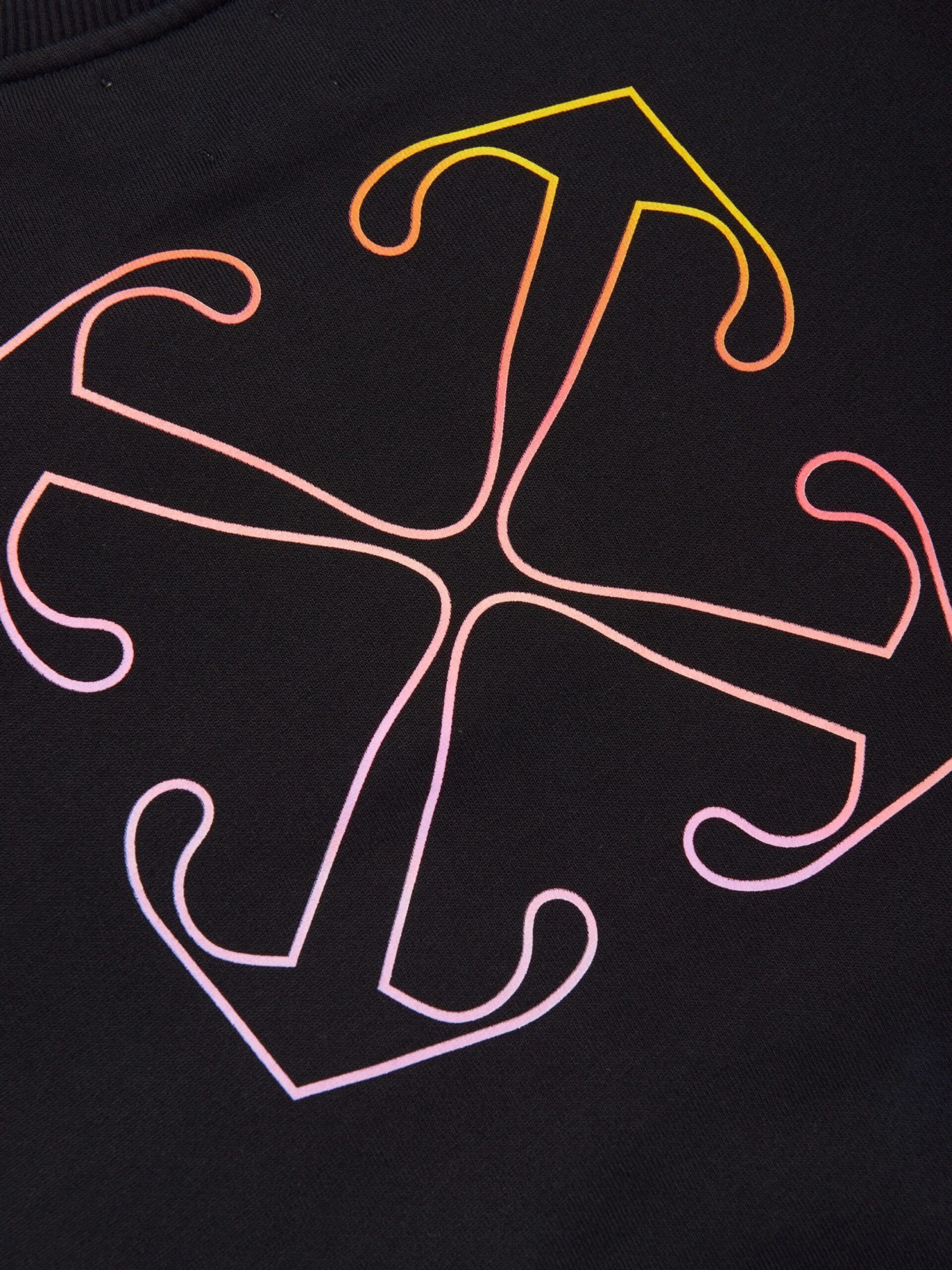 Off-White Girls Arrow Rainbow Crew Dress In Black 7 Off-White Girls Arrow Rainbow Crew Dress In Black - Image 5