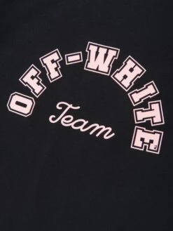 Off-White Girls Team 23 T-Shirt Dress In Black 8 Off-White Girls Team 23 T-Shirt Dress In Black -Monna Clothing Shop OFFS4072 BLACK PINK 3