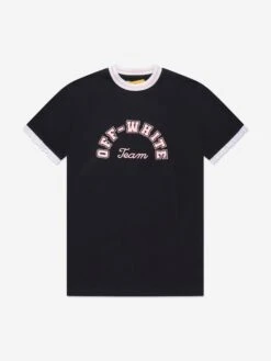 Off-White Girls Team 23 T-Shirt Dress In Black