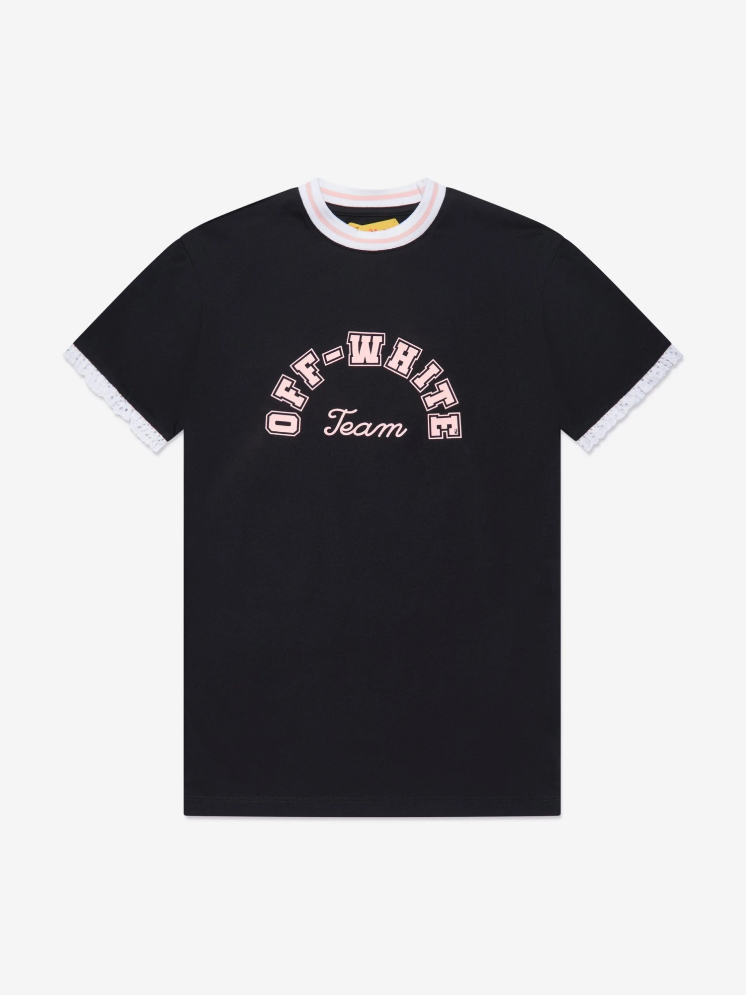 Off-White Girls Team 23 T-Shirt Dress In Black 3 Off-White Girls Team 23 T-Shirt Dress In Black