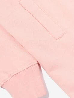 Palm Angels Girls Curved Logo Hooded Sweater Dress In Pink 9 Palm Angels Girls Curved Logo Hooded Sweater Dress In Pink -Monna Clothing Shop PALA3068 13001 4