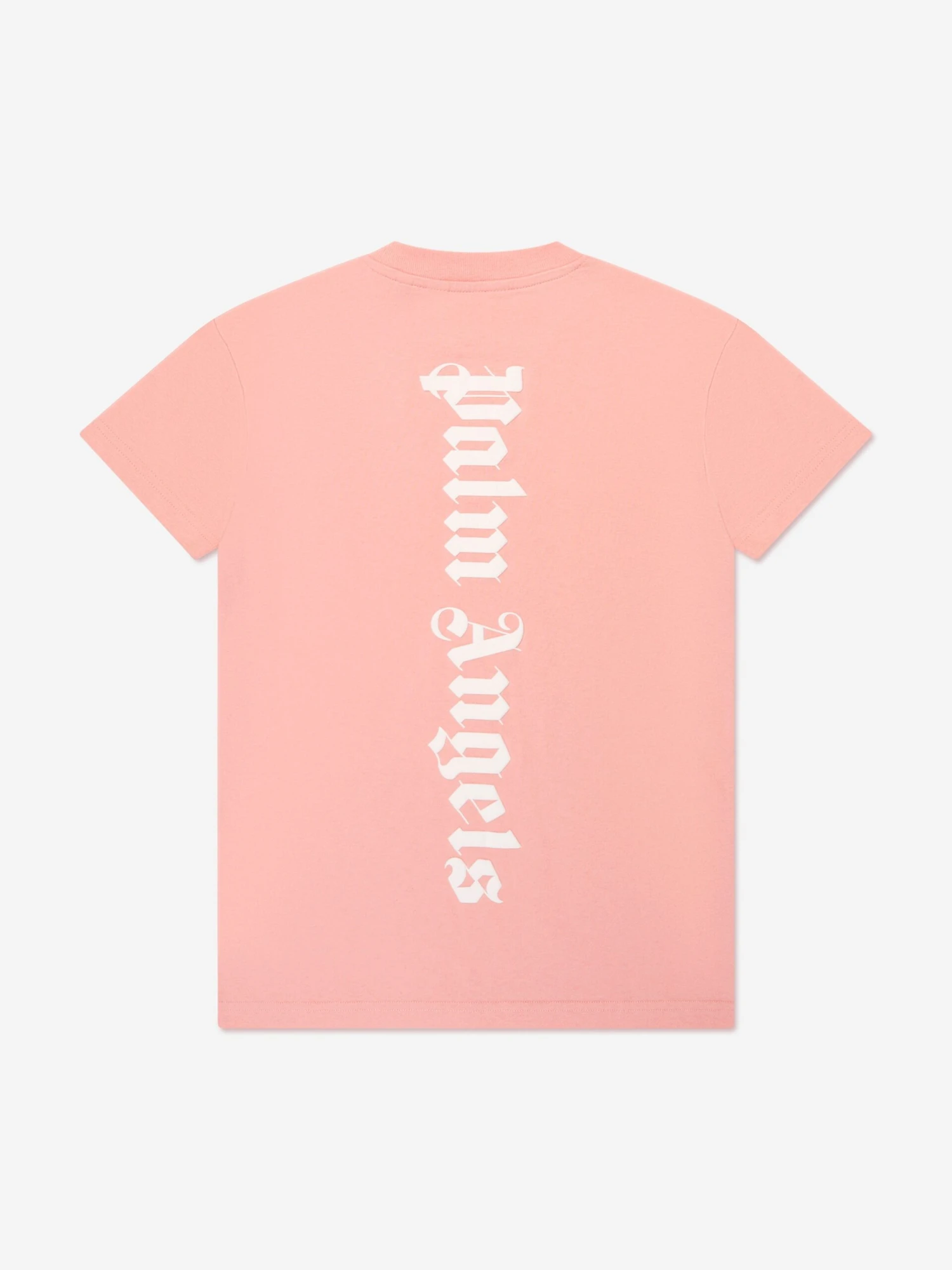 Palm Angels Girls Classic Overlogo T-Shirt Dress In Pink 4 Palm Angels Girls Classic Overlogo T-Shirt Dress In Pink - Image 2