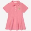 Palm Angels Girls Mini Bear Polo Dress In Pink 2 Palm Angels Girls Mini Bear Polo Dress In Pink -Monna Clothing Shop PALS3127 12660 1