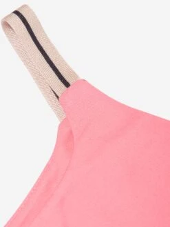 Palm Angels Girls Track Slip Dress In Pink -Monna Clothing Shop PALS4095 QUARTZ BLACK 4