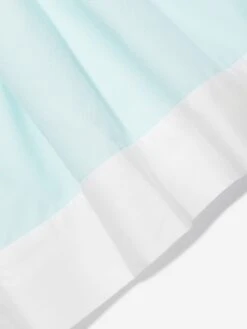 Girls Pinafore Dress In Blue -Monna Clothing Shop PATS4044 AQUA GREEN 4