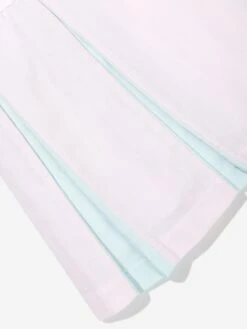 Girls Polo Dress In White -Monna Clothing Shop PATS4045 ECRU 4