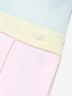 Girls Colourblock Dress In Multicolour -Monna Clothing Shop PATS4047 AQUA GREEN 3