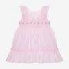 Girls Liberty Dress In Pink 1 Girls Liberty Dress In Pink -Monna Clothing Shop PATS4048 PINK 1