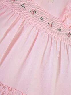 Girls Liberty Dress In Pink -Monna Clothing Shop PATS4048 PINK 3