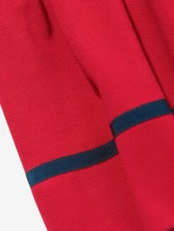 Girls Cruise Polo Dress In Red -Monna Clothing Shop PATS4053 RED 4